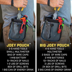 Holstery Joey Pouch V2 bright interior improves visibility inside