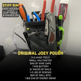 Holstery Joey Tool Belt Bag rugged ballistic nylon for durable daily use