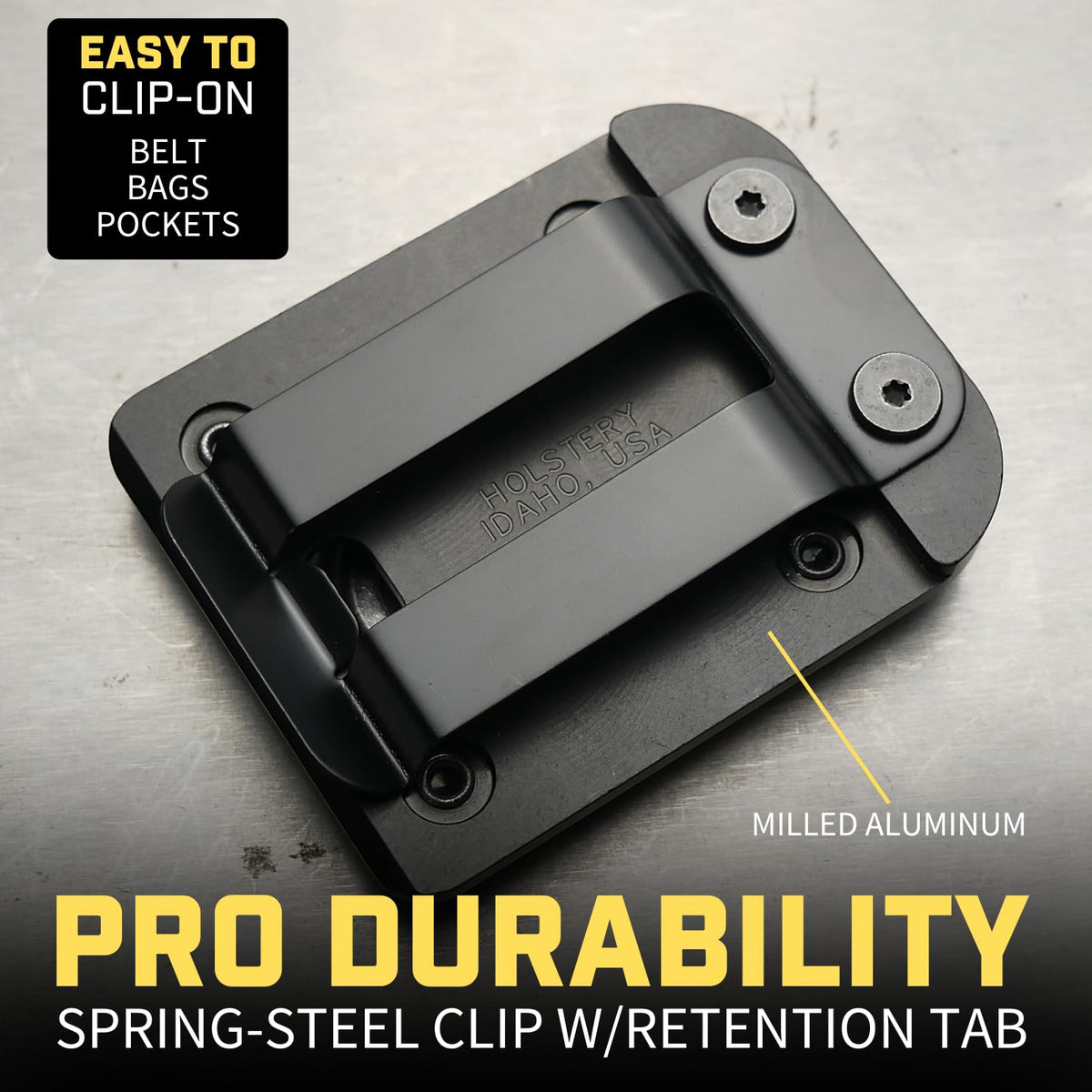 Holstery PinPal Pro Dewalt compatibility simplifies site setup.