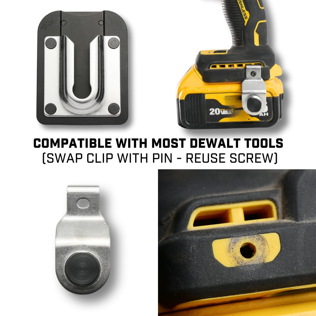Holstery PinPal Pro pin kit enables versatile tool configurations.