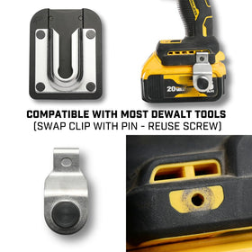Holstery PinPal Pro pin kit enables versatile tool configurations.