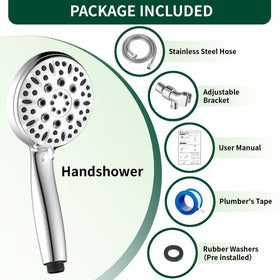 Homaqua 59-inch stainless steel hose offers flexible reach in any bathroom