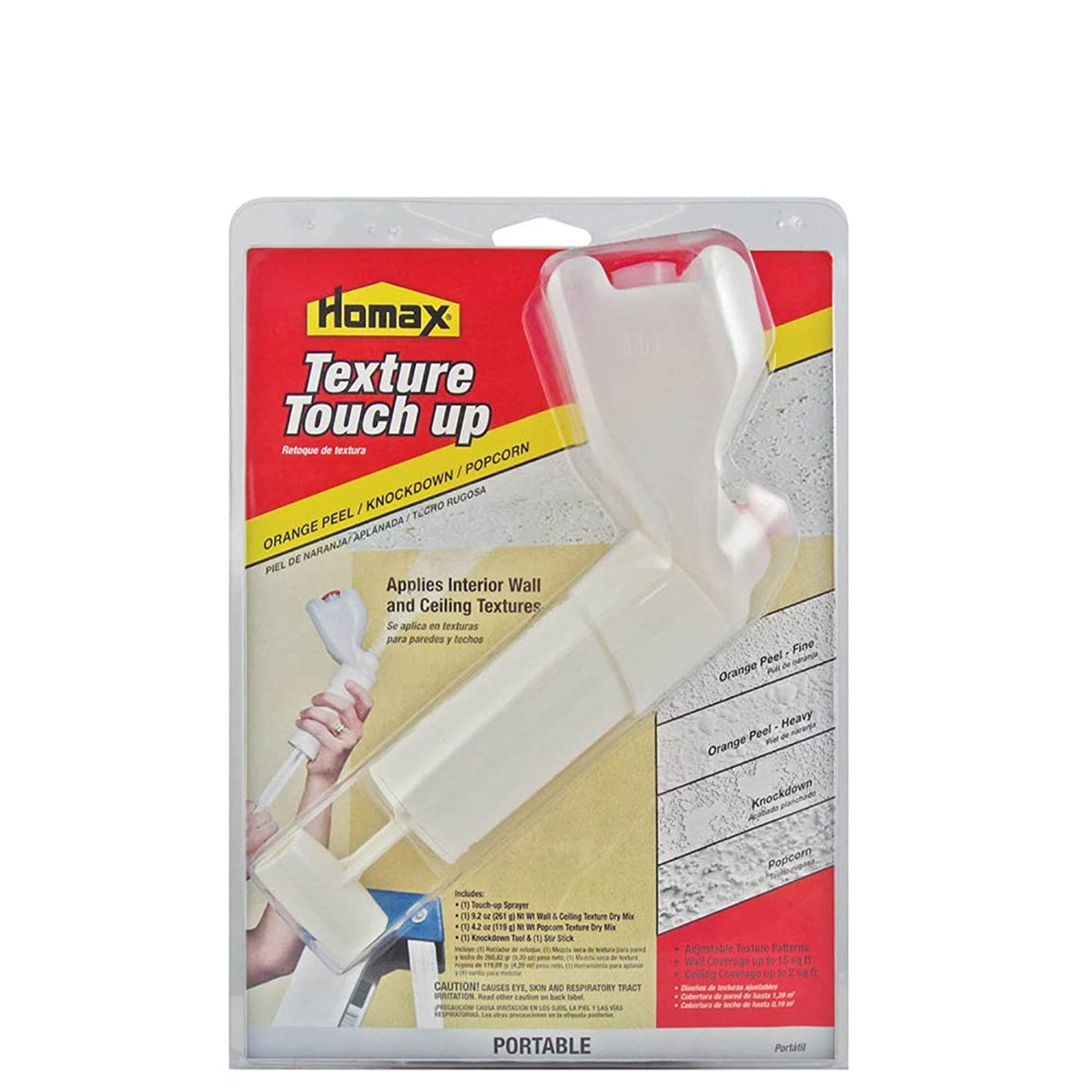 Homax Texture Touch Up Kit sprayer for wall texture repair on small patches
