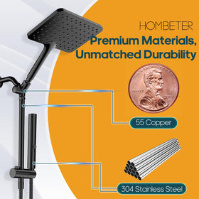 Hombeter handheld detachable sprayer for versatile rinsing and easy cleaning.
