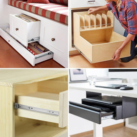 Homdiy 10-pair set upgrades multiple drawers with ease.