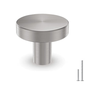 Homdiy brushed nickel cabinet knobs 25-pack with durable, smooth finish