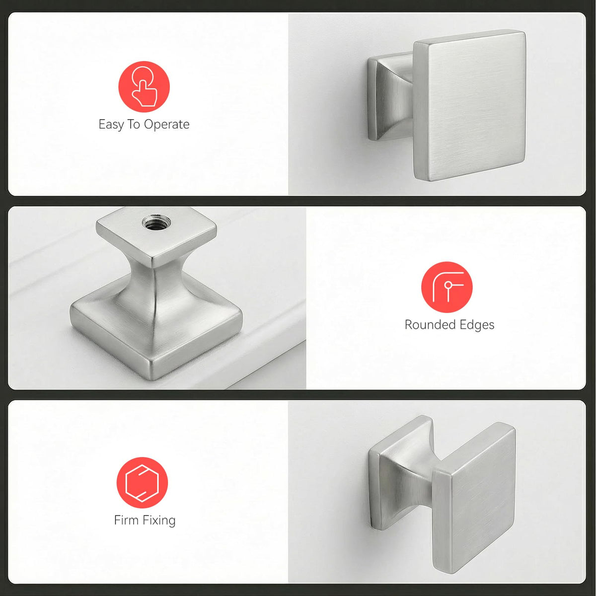 Homdiy 10 durable knobs brighten furniture and renew styling