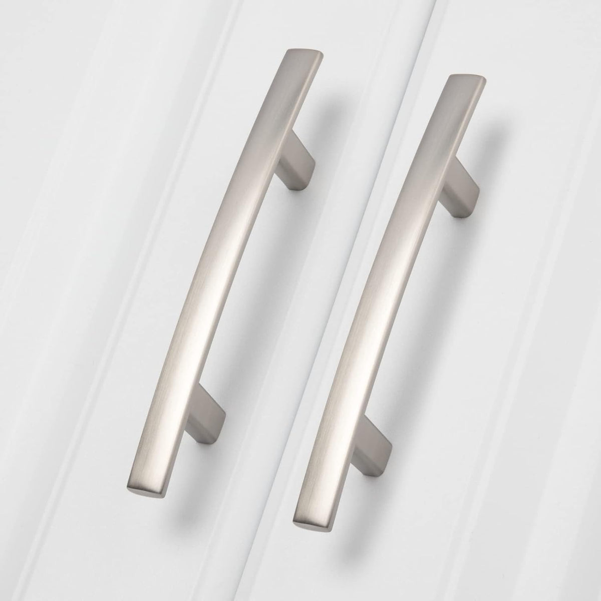 Homdiy solid zinc alloy cabinet handle with 3 inch center, durable and easy to install.