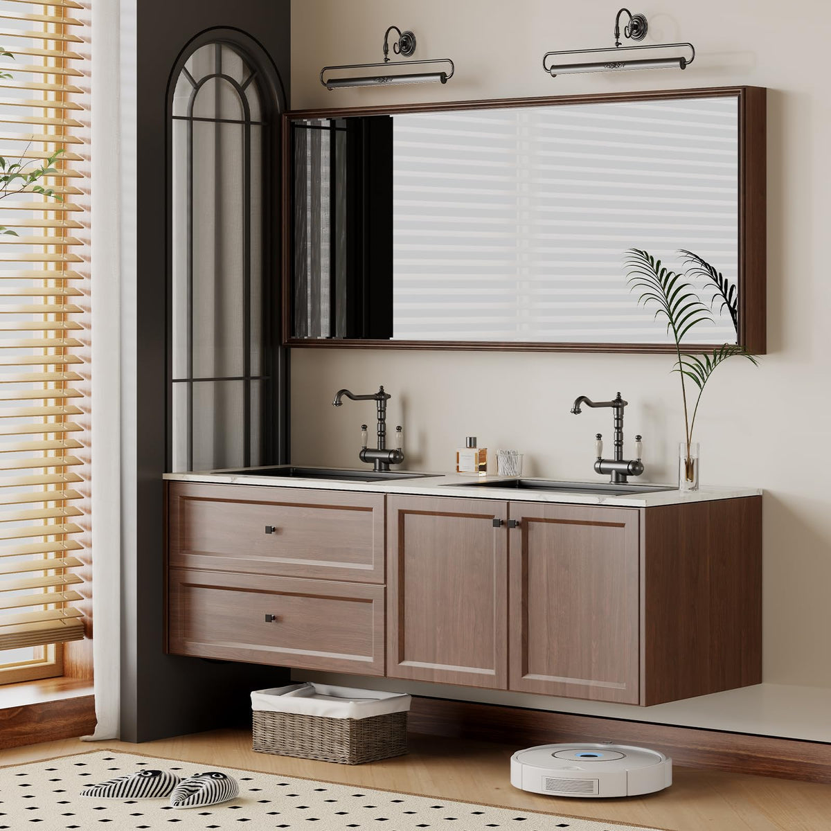 homdiy standard screw holes ensure secure mounting on different cabinet thicknesses