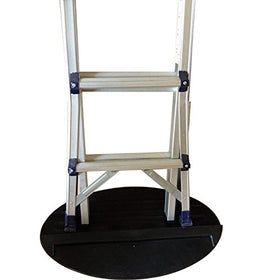 HomDSim ladder floor protector stop mat guarding floor surface.