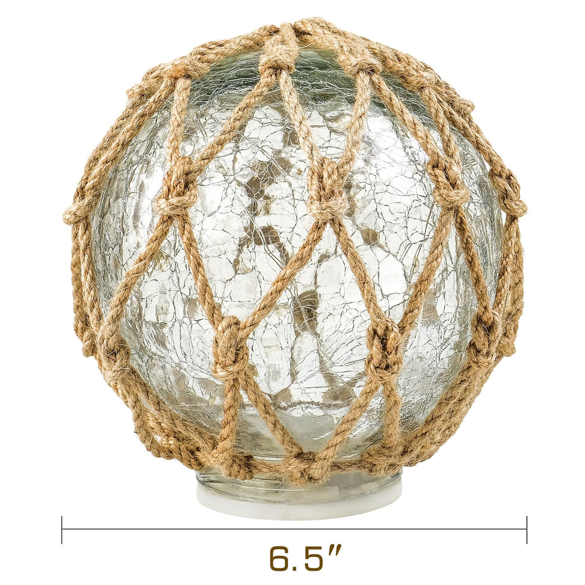 SailingStory cracked glass ball night light adds subtle glow to bedrooms
