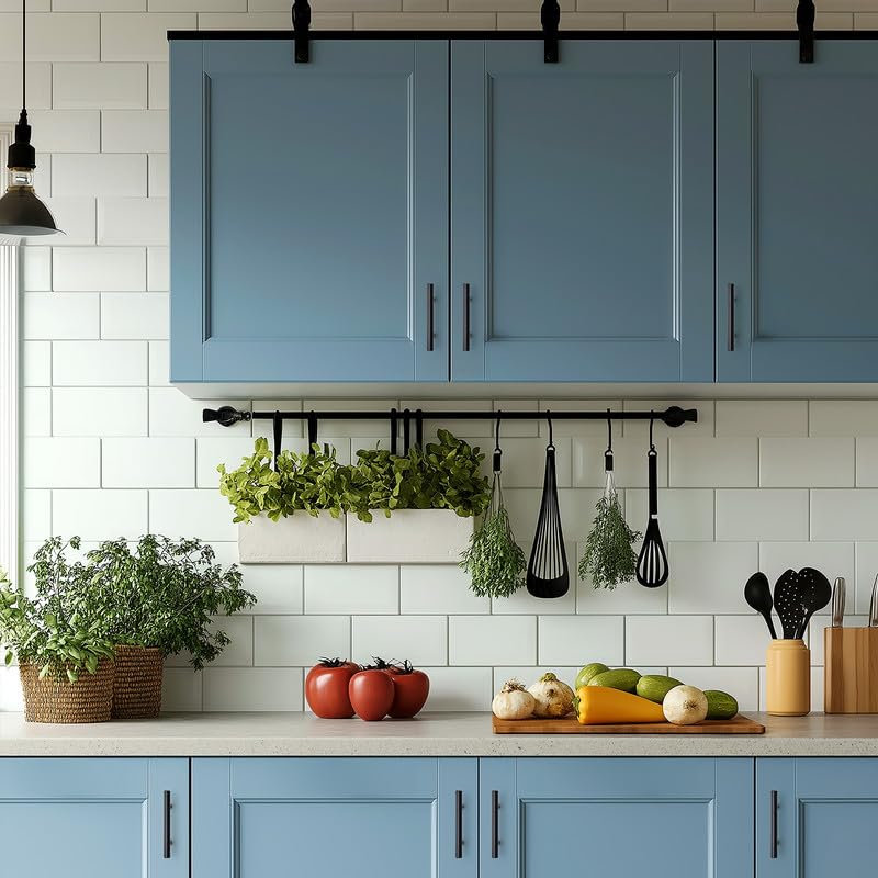 Ergonomic grip on Home Edit cabinet handles designed for comfortable use
