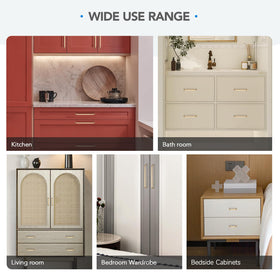 HOME EDIT easy-install cabinet pull with versatile screw options