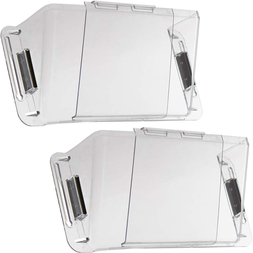 Home Intuition adjustable magnetic air vent deflector extends to 16 inches for a custom fit