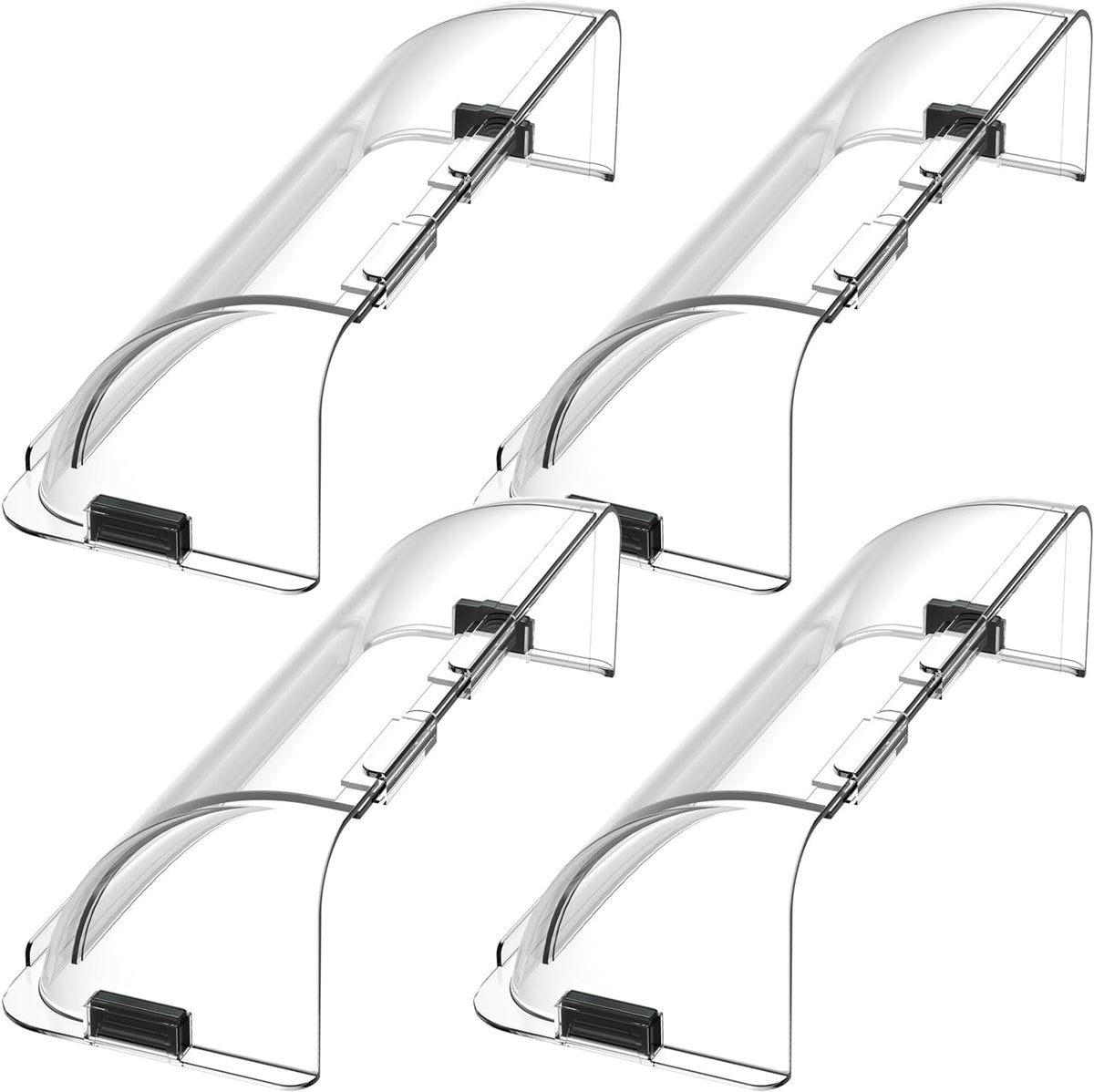 Home Intuition air vent deflector four-pack packaging ready for installation and use.