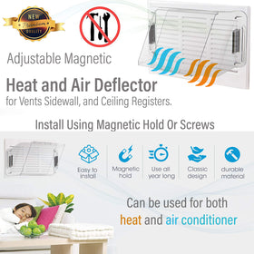 Home Intuition easy-installation magnets allow quick setup
