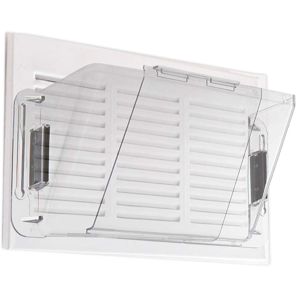 Home Intuition magnetic vent attachment secures quickly for easy setup.