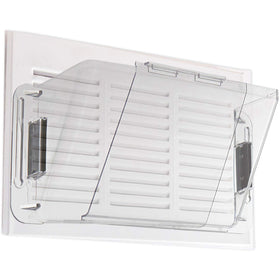 Home Intuition magnetic vent attachment secures quickly for easy setup.