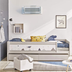 Home Intuition vent deflector transparent low-profile design blends with decor