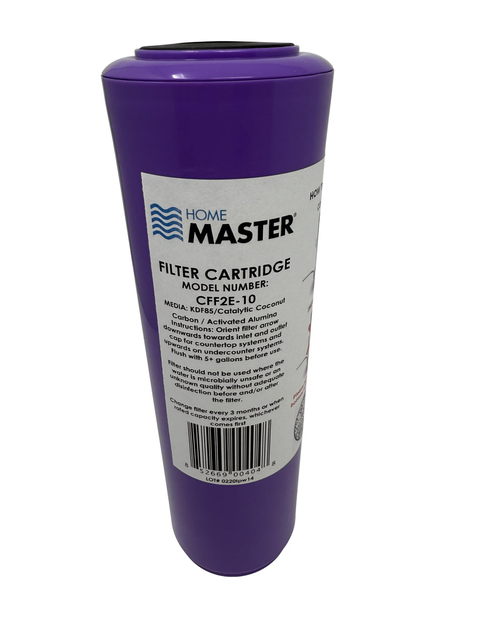 Home Master CFF2E-10 Elite filter front view for easy replacement and precise fit.