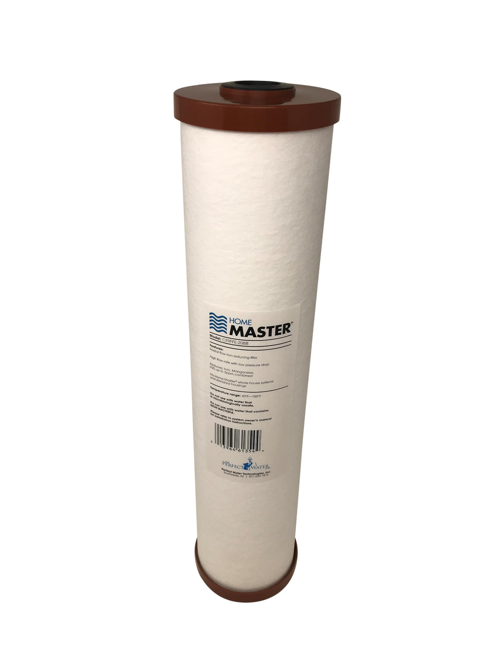 Home Master CFRFFE-20BB replacement cartridge for iron removal and odor reduction in high-flow whole-house filtration