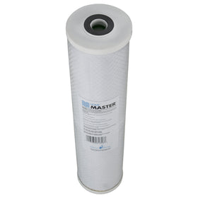 Home Master CFRFGAC20-20BB replacement filter for whole-house systems improves taste and odor.