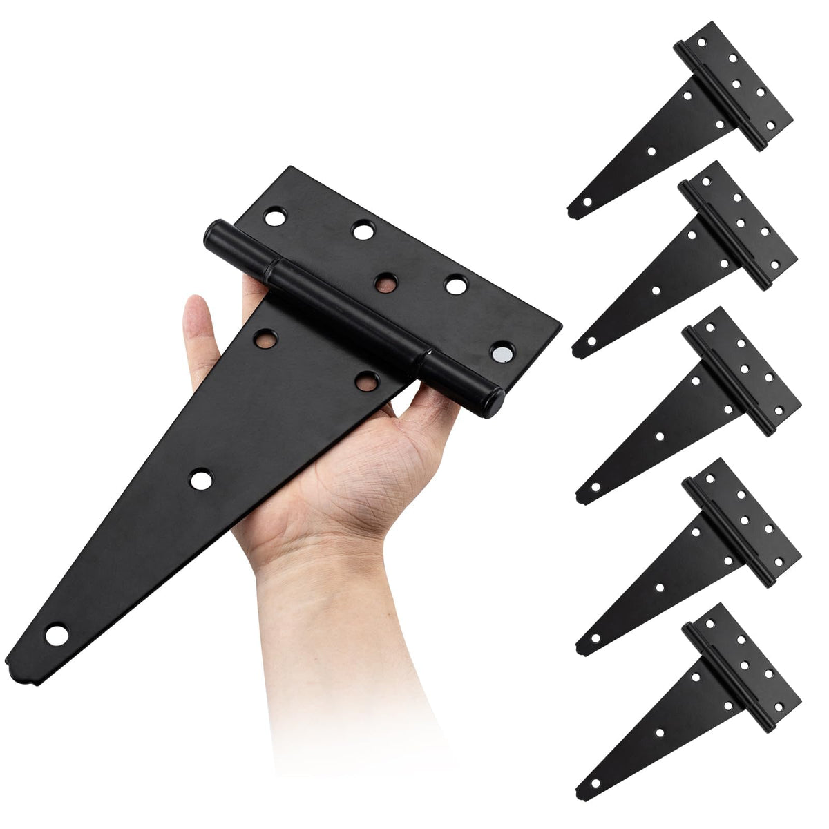 HOME MASTER HARDWARE 10-inch T-Strap hinge pack for durable outdoor doors