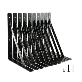 HOME MASTER HARDWARE 12x8 heavy-duty bracket front view; supports up to 600 lbs per pair.