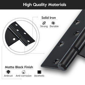 HOME MASTER HARDWARE 270-degree swing hinges with smooth operation