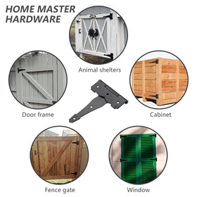 HOME MASTER HARDWARE decorative yet sturdy hinge suitable for gates, barns, and sheds.