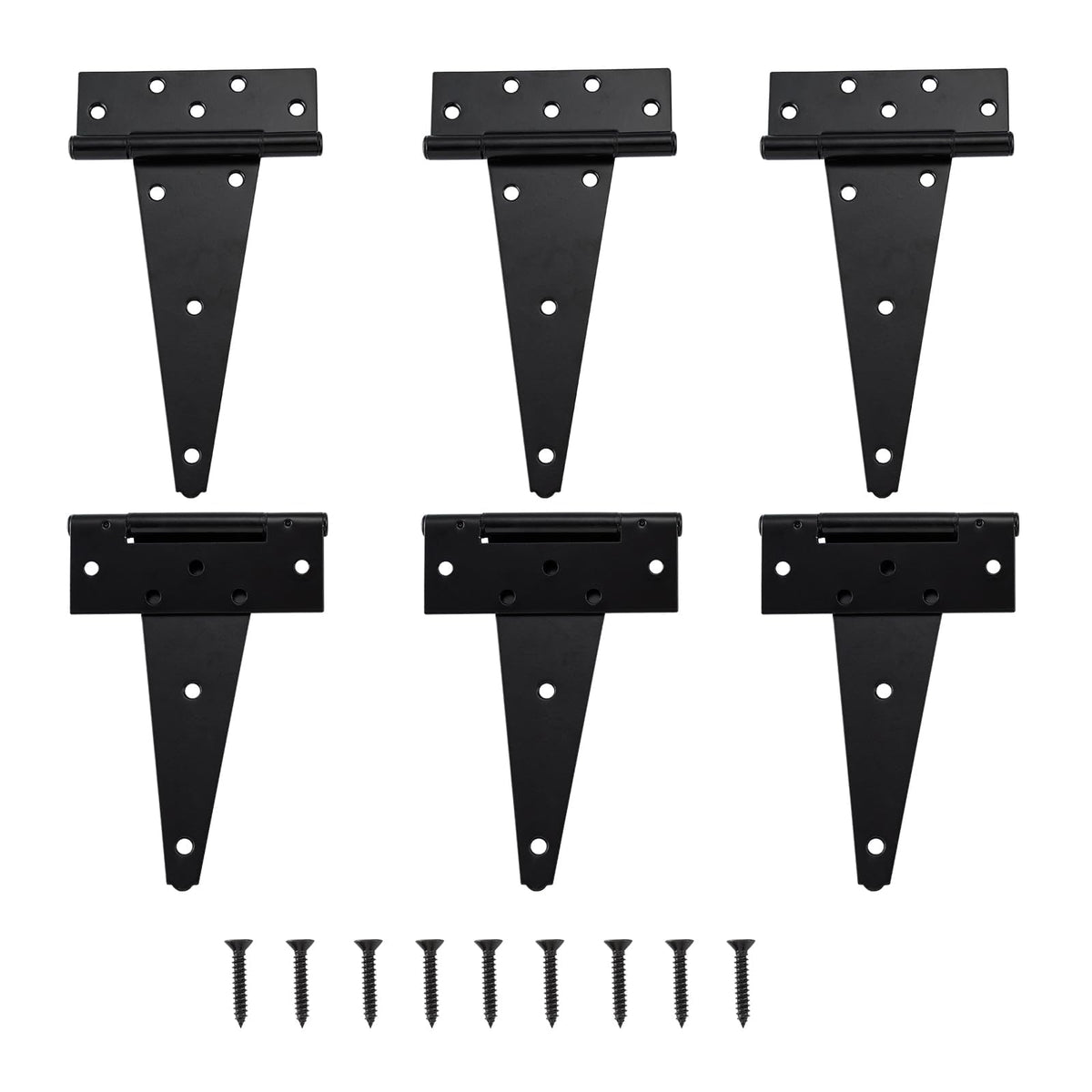 HOME MASTER HARDWARE 6-pack with screws for quick mounting