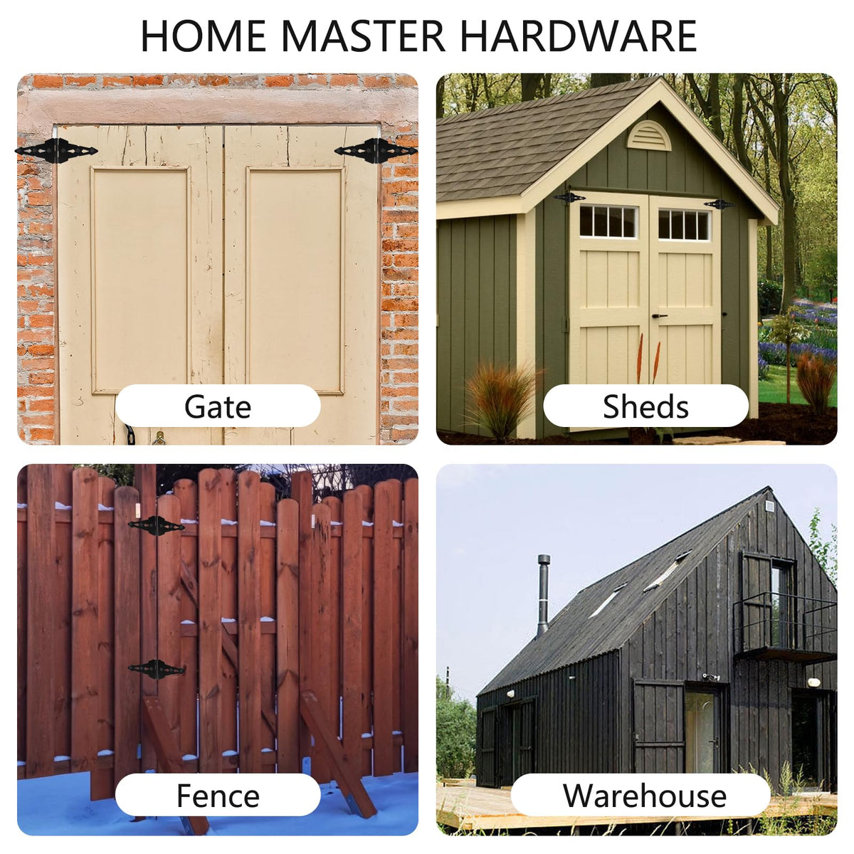 HOME MASTER HARDWARE suitable for barn, garage, screen doors and fences