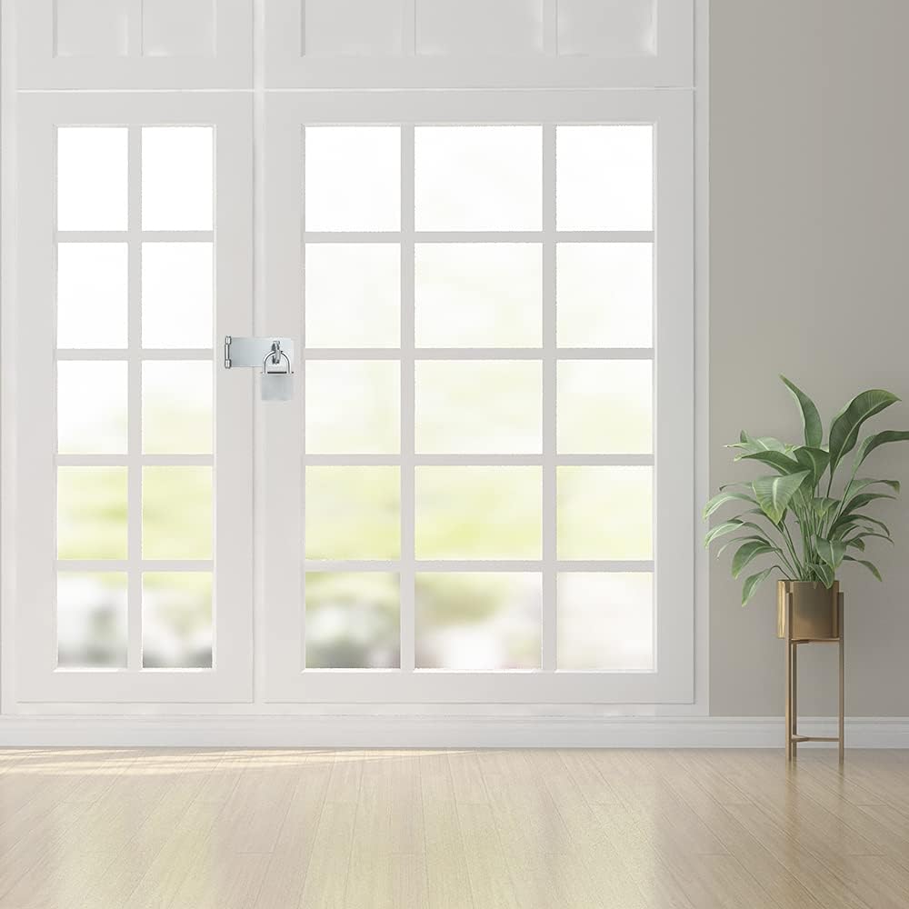 Home Master Hardware door security hasp for safe storage.