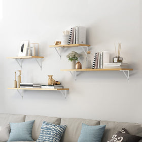 HOME MASTER HARDWARE heavy-duty brackets designed for garages and basements storage.