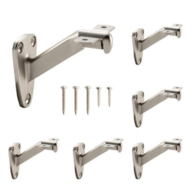HOME MASTER HARDWARE handrail bracket 6-pack for secure indoor stair rails.