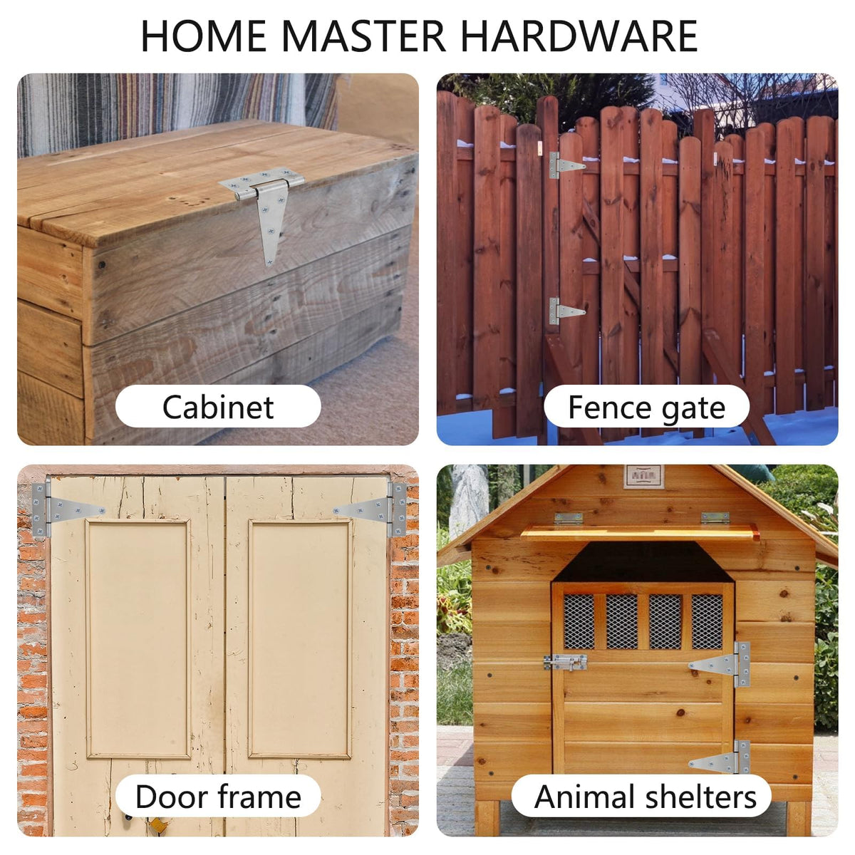 Mute gasket on hinges keeps gates quiet during use