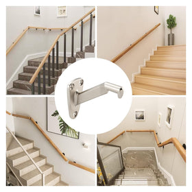 HOME MASTER HARDWARE supports up to 220 lbs per bracket for added security.