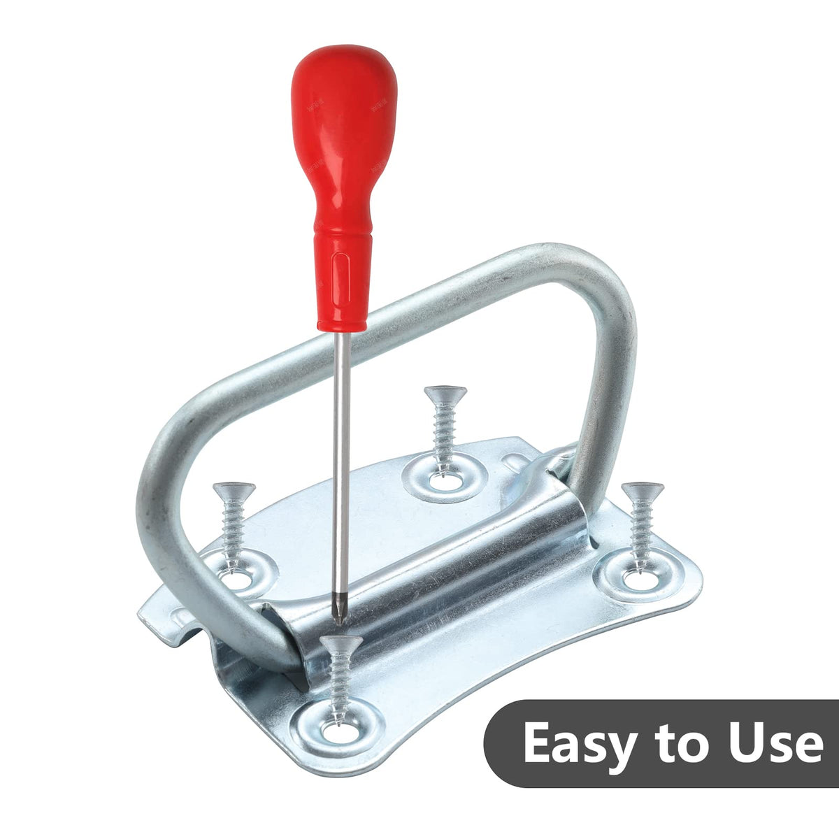 HOME MASTER HARDWARE zinc-plated finish detail highlights corrosion resistance and lasting shine.