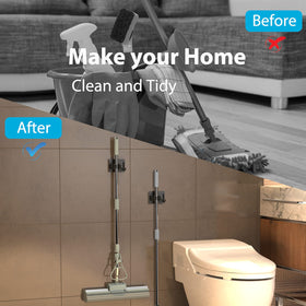 Homeasy compact design maximizes storage in small closets and sheds.