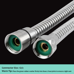 HOMEIDEAS brass inserts on connectors provide secure, durable fittings.