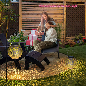 HOMEIMPRO easy setup with no wiring for instant outdoor ambiance.
