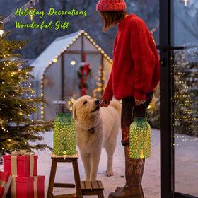 HOMEIMPRO Solar lanterns require no wiring for easy, eco-friendly setup.