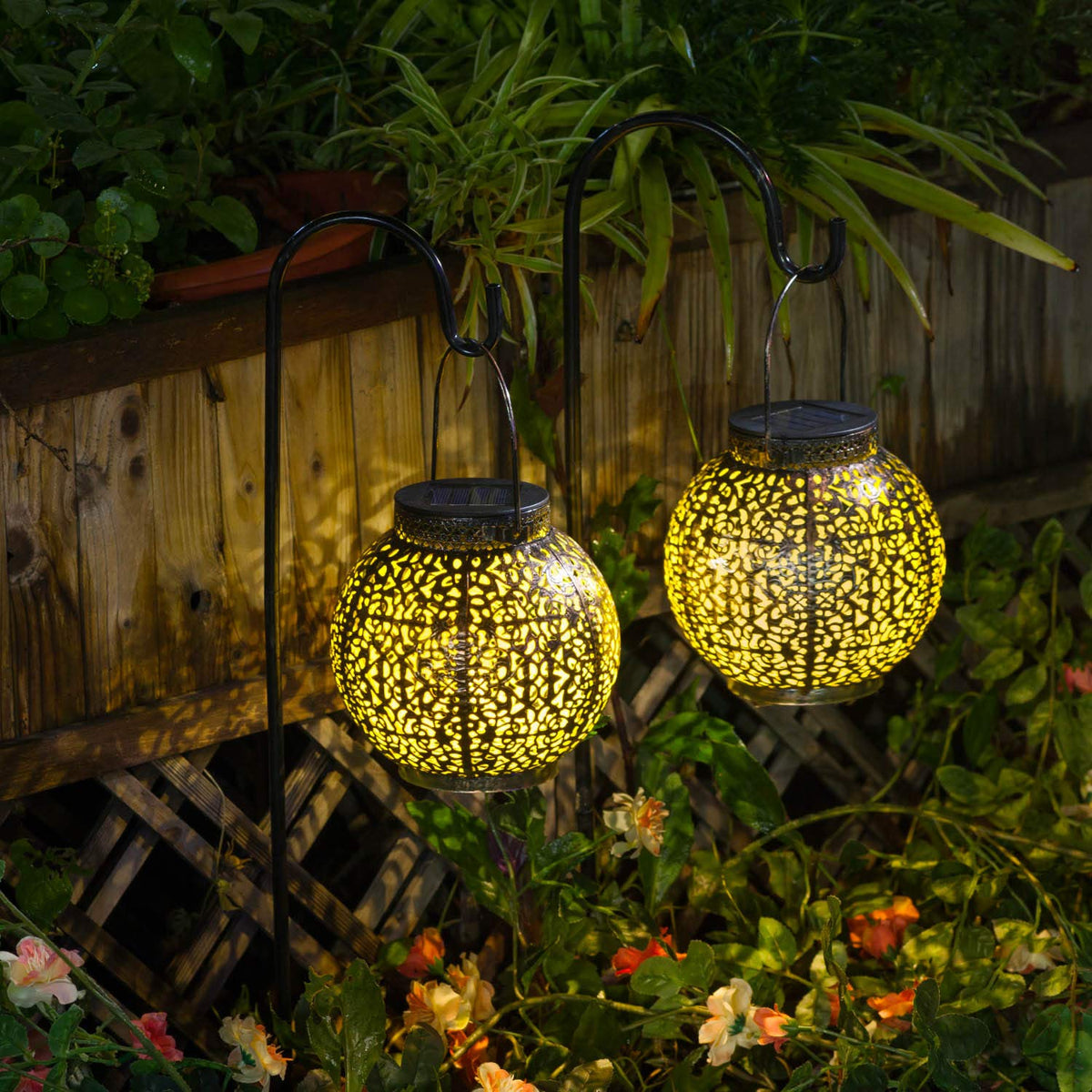 HOMEIMPRO warm white outdoor light enhances gatherings and celebrations.