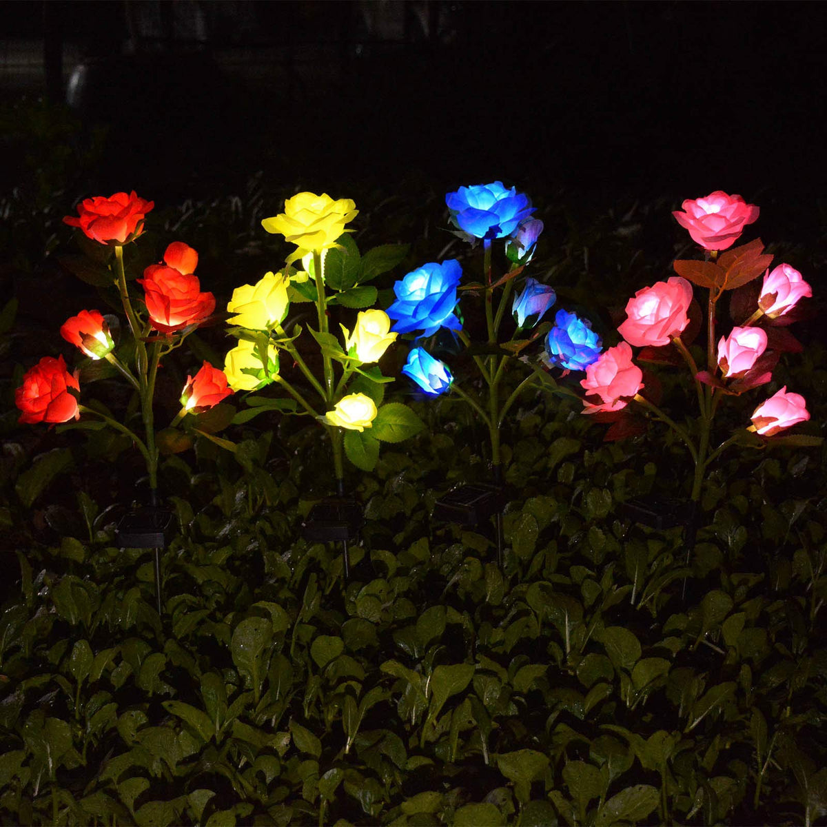 Homeleo daylight-ready 6-flowers stake lights for easy placement.