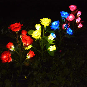 Homeleo gravesite memorial decor lights provide serene illumination for memorials.