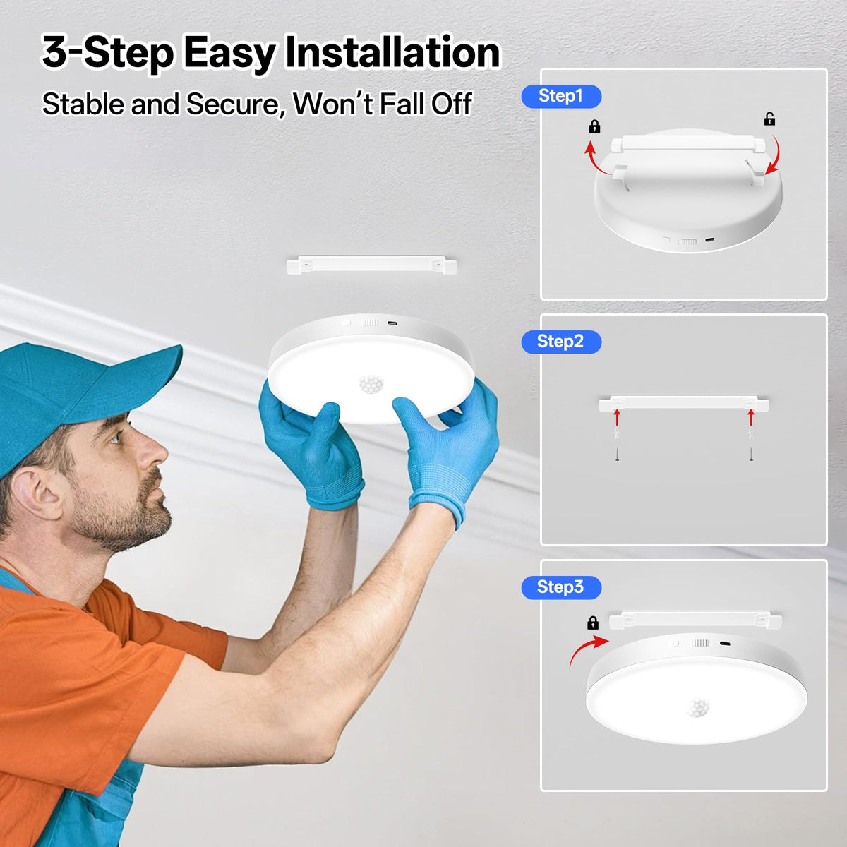 Homelist energy-saving auto mode maintains efficient lighting with motion sensing