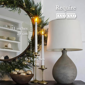 3D LED flame bead creates a realistic glow from every angle.