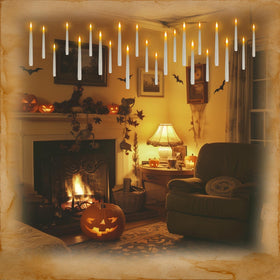 Homemory 6-hour timer offers hands-free ambiance for events.
