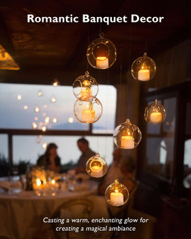 Homemory LED tea light with pre-installed battery ready to use