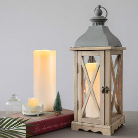 Homemory candle with bottom switch for quick on/off control.
